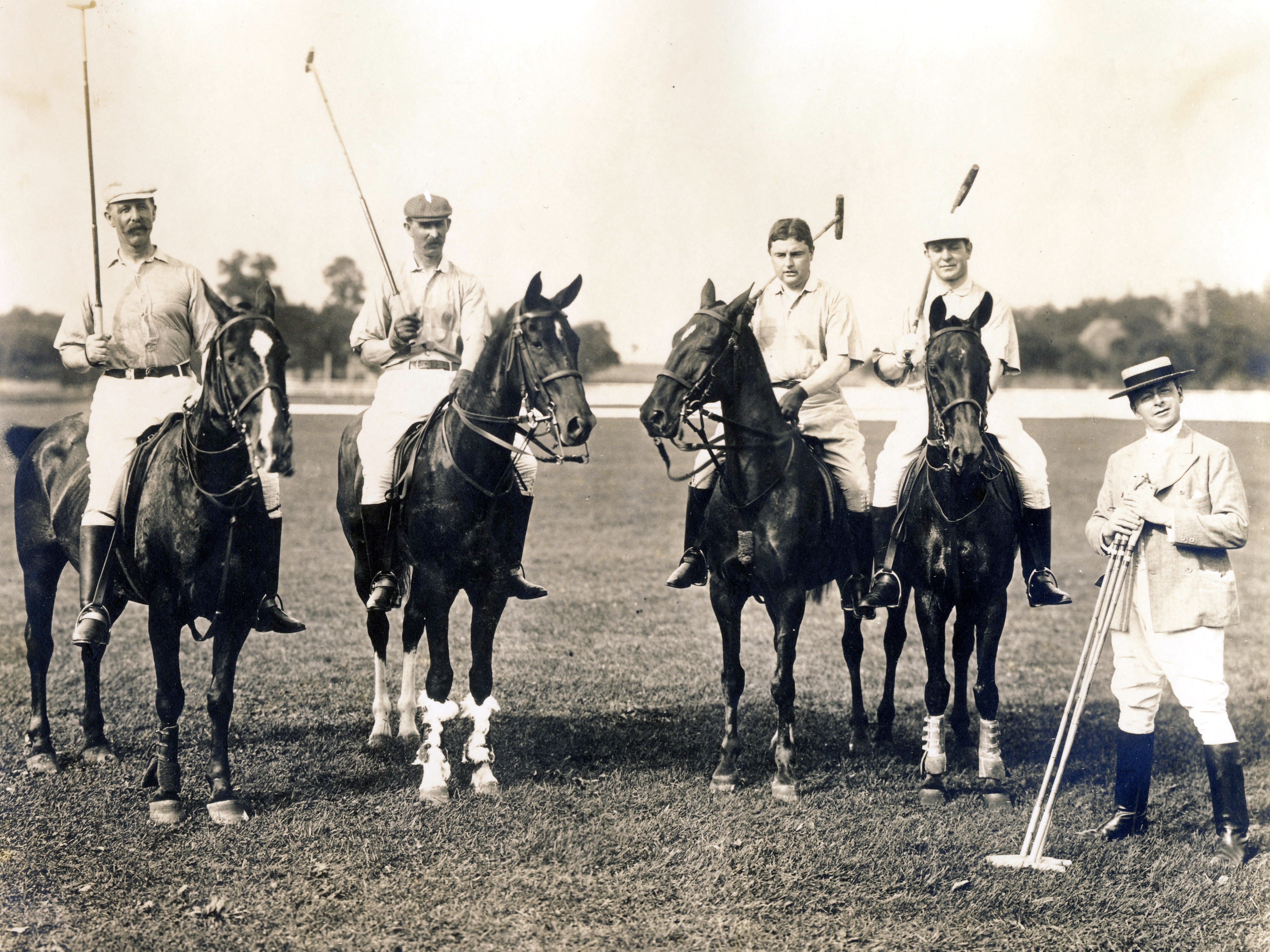 1900c Charles F Hart (on the left)