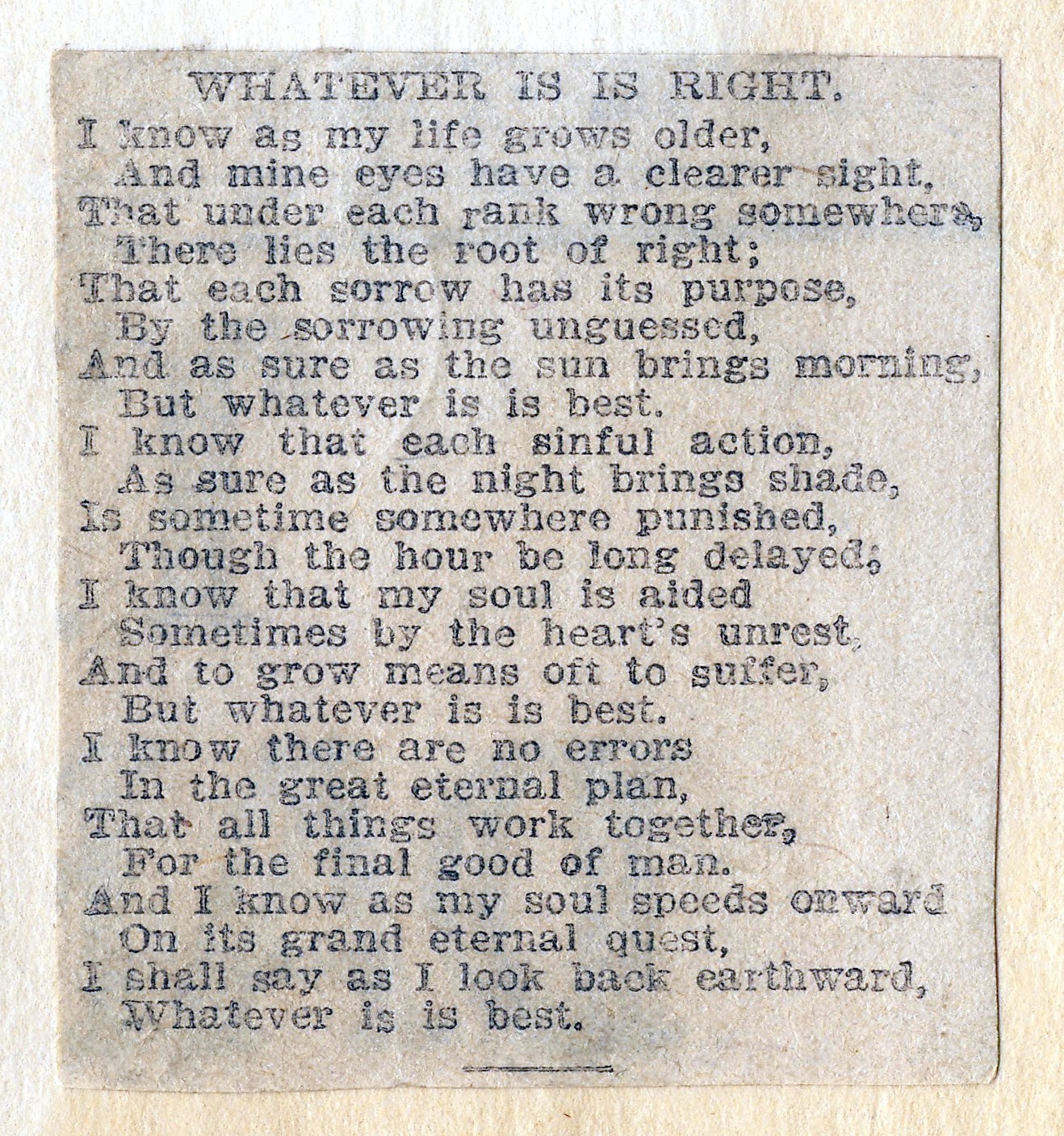 1900c Cornelius Hart Verse Collection