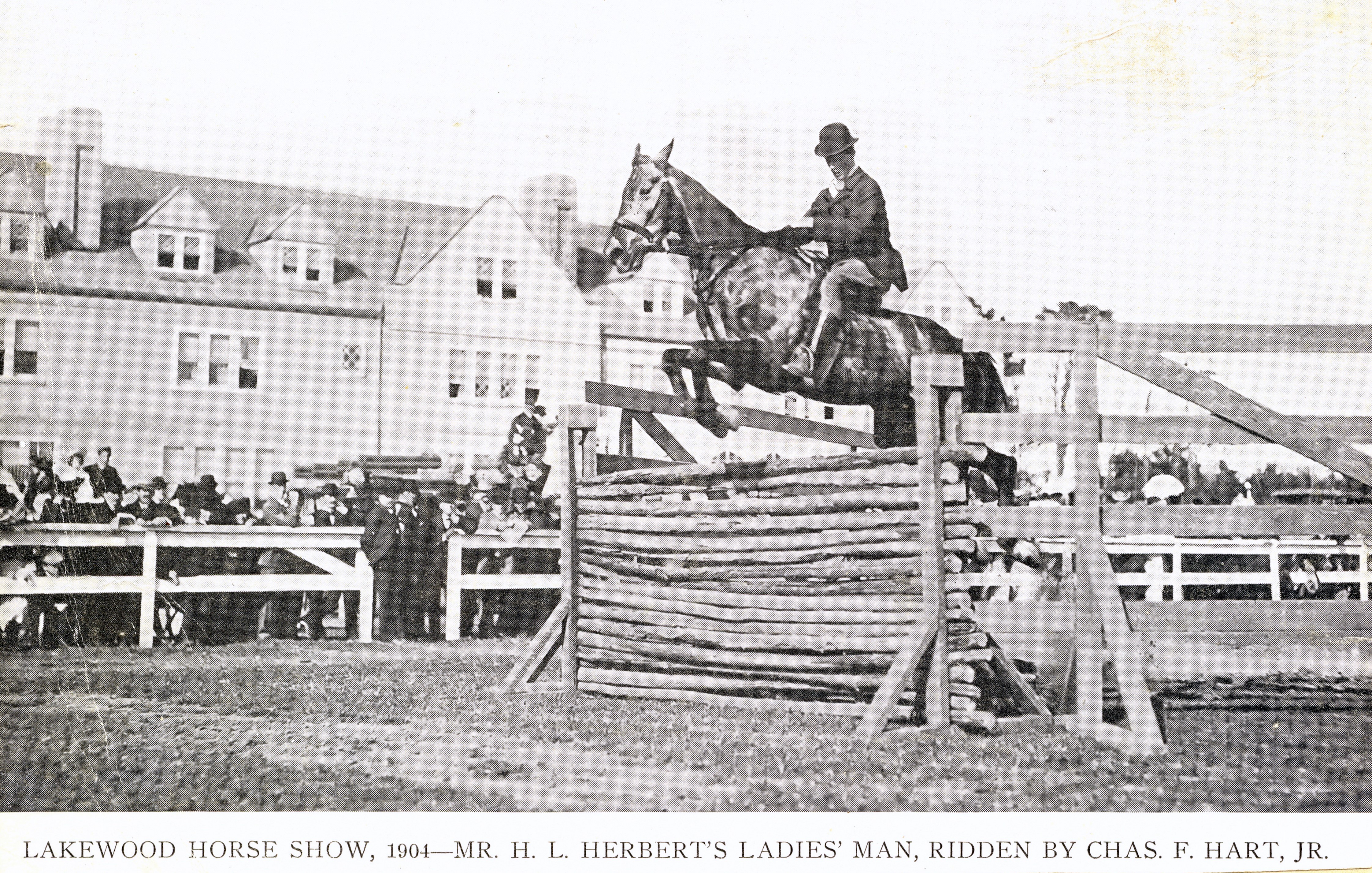 1904 Charles Hart at Lakewood Horse Show
