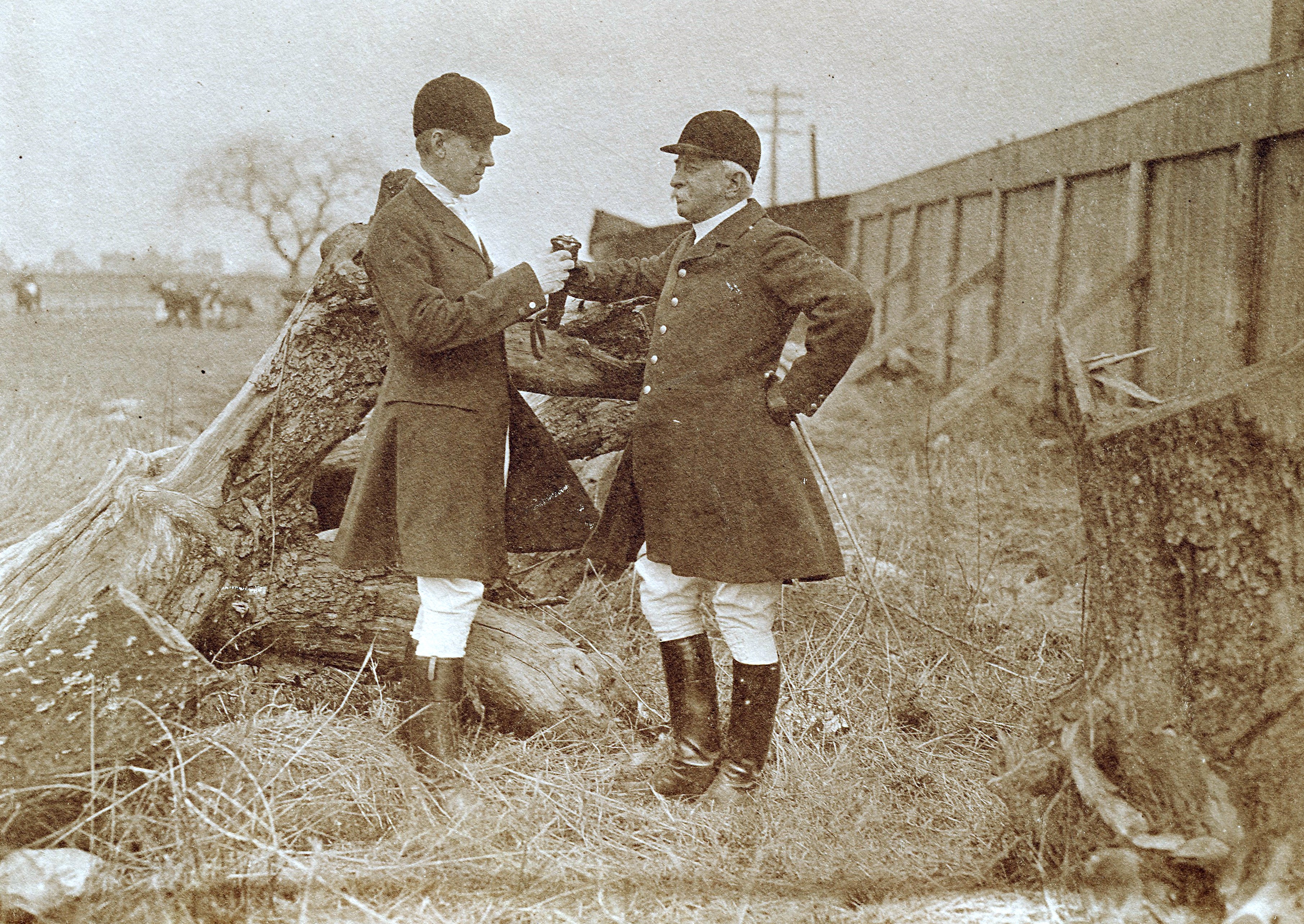 1904 Charles F Hart with H L Herbert